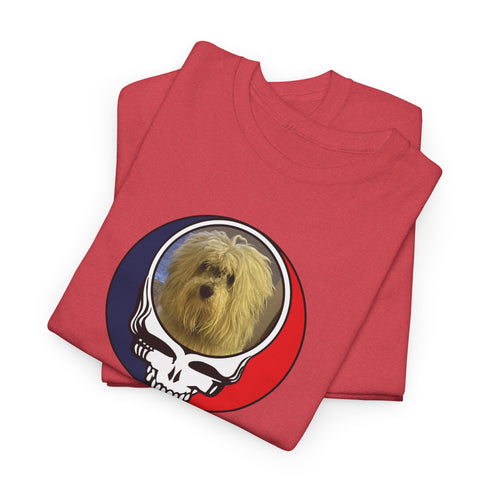 Custom Dog Stealie Unisex Grateful Dead T-Shirt (56)