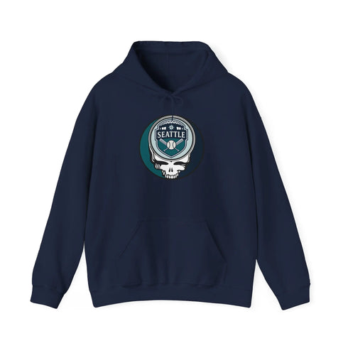 Grateful Dead - Seattle Mariners Grateful Dead Unisex Heavy Blend Hoodie - StealieShop
