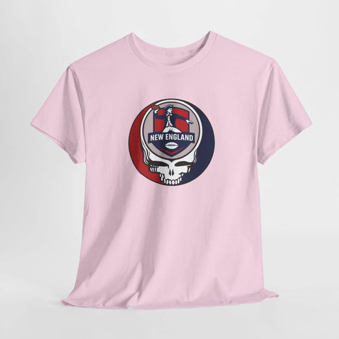 Grateful Dead - New England Patriots Stealie Unisex T-Shirt - NFL - StealieShop