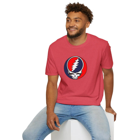 Classic Grateful Dead Steal Your Face Tee Printify
