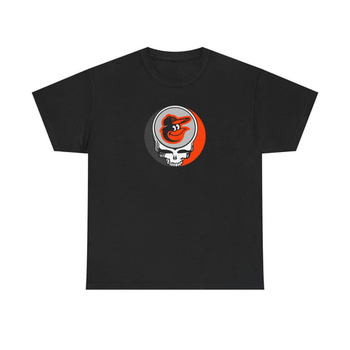 Baltimore Orioles Grateful Dead Steal Your Face T-Shirt - MLB StealieShop
