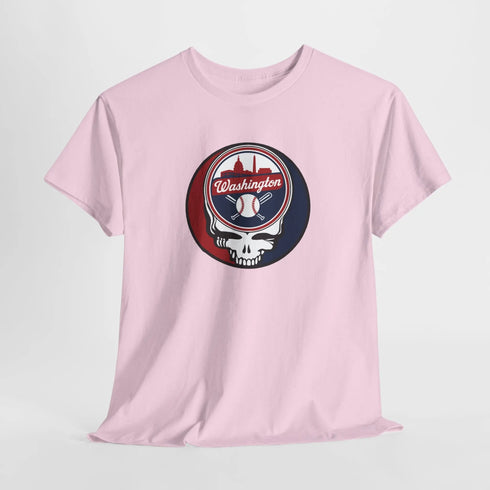 Grateful Dead - Washington Baseball Grateful Dead Steal Your Face T-Shirt - MLB - StealieShop
