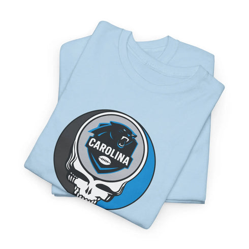Grateful Dead - Carolina Panthers Grateful Dead Steal Your Face T-Shirt - NFL - StealieShop