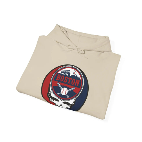 Grateful Dead - Boston Baseball Grateful Dead Unisex Heavy Blend Hoodie - Hooded Sweatshirt - StealieShop