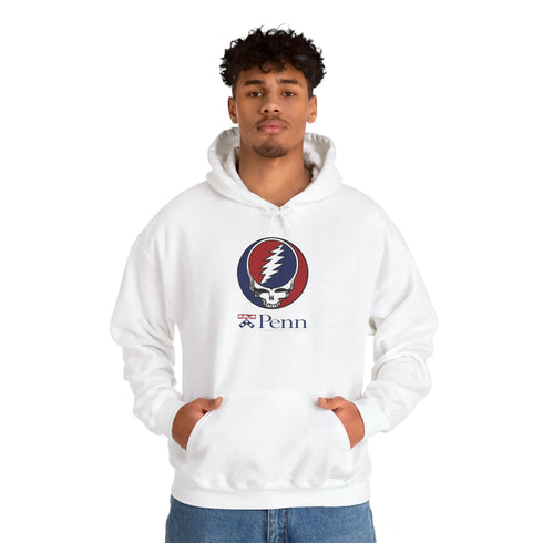 University of Pennsylvania Grateful Dead Unisex Heavy Blend Hoodie StealieShop