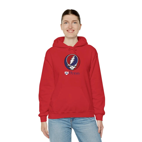 University of Pennsylvania Grateful Dead Unisex Heavy Blend Hoodie StealieShop
