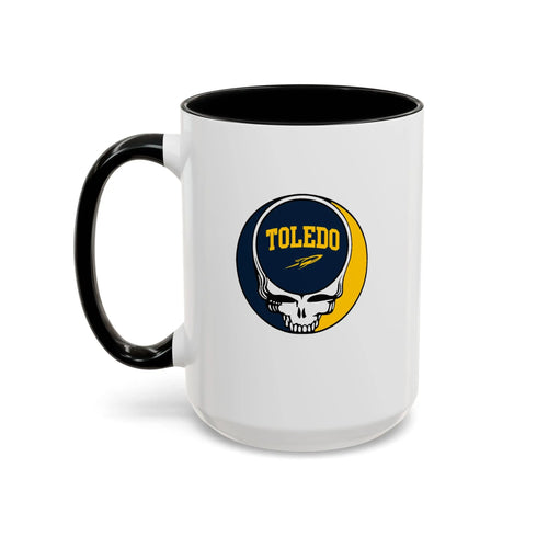 University of Toledo Grateful Dead Stealie Coffee Mug Printify