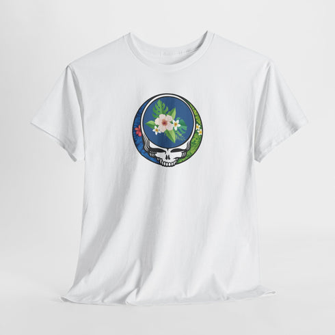 Tropical Stealie Unisex Grateful Dead T-Shirt