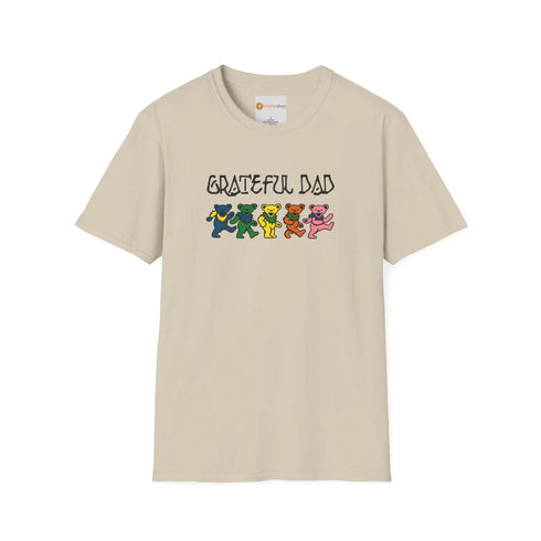 Grateful Dead - Grateful Dad Dancing Bears Grateful Dead T-Shirt - StealieShop