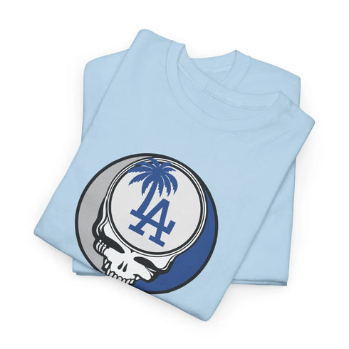 Grateful Dead - Los Angeles Dodgers Grateful Dead Steal Your Face T-Shirt - StealieShop