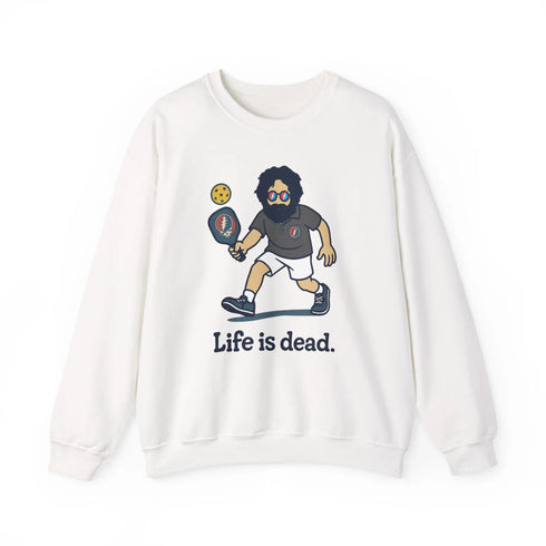 Grateful Dead - Jerry's in A Pickle | Life is dead. Crewneck Sweatshirt - StealieShop
