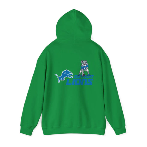 Detroit Lions Dancing Bear Unisex Hoodie - NFL - StealieShop