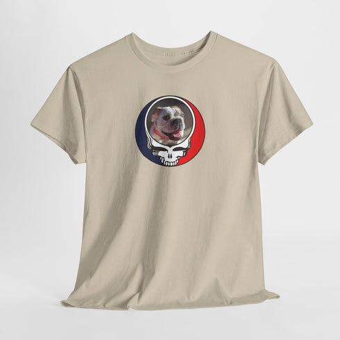 Custom Dog Stealie Unisex Grateful Dead T-Shirt (54)