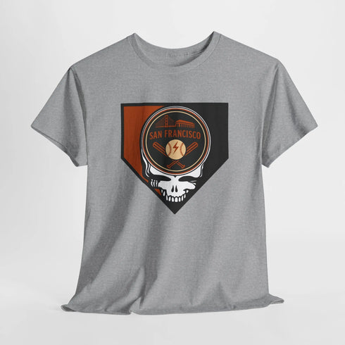 Grateful Dead - Home Run Collection: San Francisco Edition Classic Stealie T Shirt - MLB - StealieShop