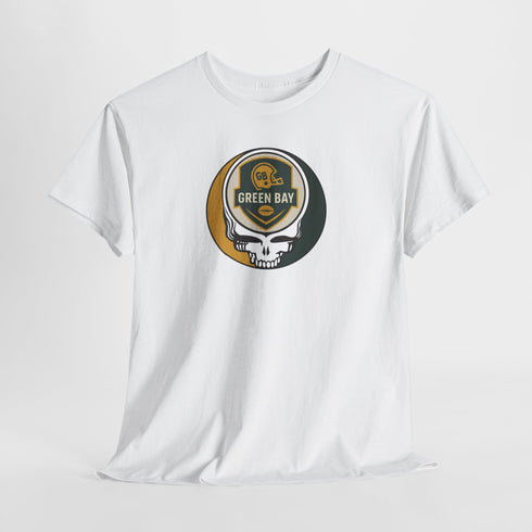 Green Bay Football Stealie T-Shirt - Gridiron Collection