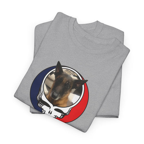 Custom Dog Stealie Unisex Grateful Dead T-Shirt (60)