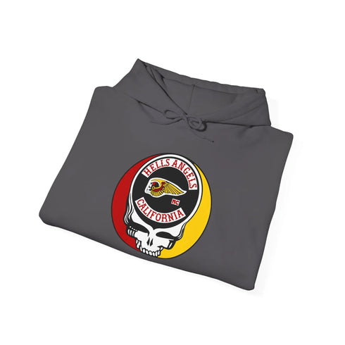 Grateful Dead - Hells Angels Stealie Unisex Heavy Blend Hoodie - StealieShop