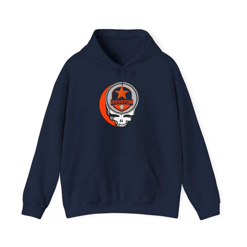 Grateful Dead - Houston Astros Grateful Dead Unisex Heavy Blend Hoodie - Hooded Sweatshirt - StealieShop
