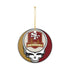 San Francisco Football Stealie Christmas Ornament - StealieShop