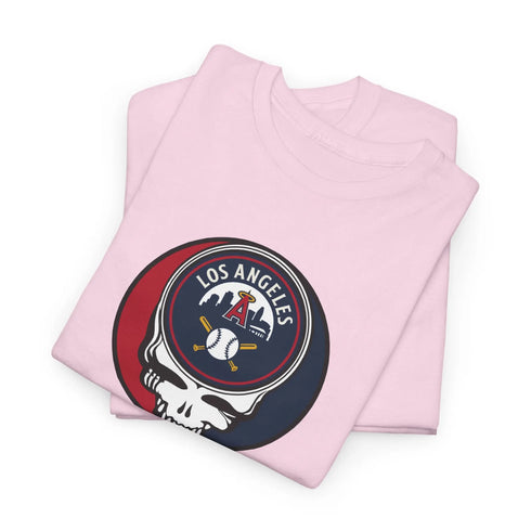 Grateful Dead - Los Angeles Angels Grateful Dead Steal Your Face T-Shirt - MLB - Anaheim - StealieShop