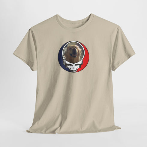 Custom Dog Stealie Unisex Grateful Dead T-Shirt (89)