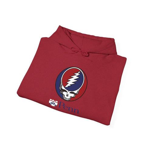 University of Pennsylvania Grateful Dead Unisex Heavy Blend Hoodie StealieShop