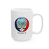 Telluride Trail Map Stealie 15oz Ceramic Mug
