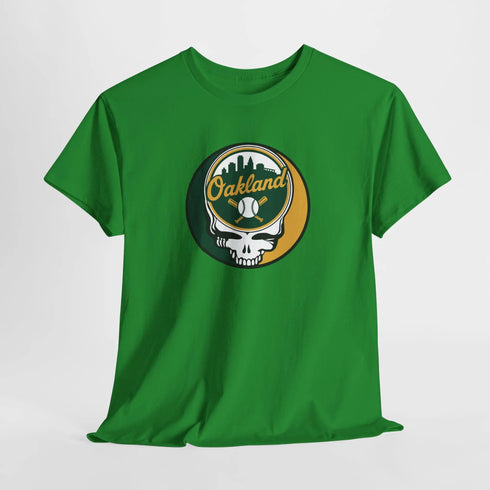 Grateful Dead - Oakland A's Grateful Dead T-Shirt - MLB - Athletics - StealieShop