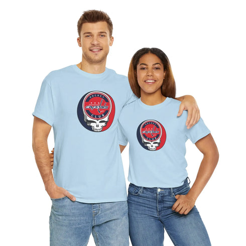 Washington Capitals Grateful Dead T-Shirt Printify
