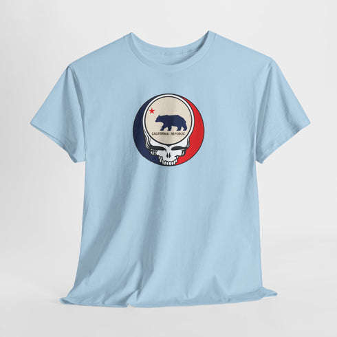 California "Unofficial" State Flag Stealie Grateful Dead T-Shirt