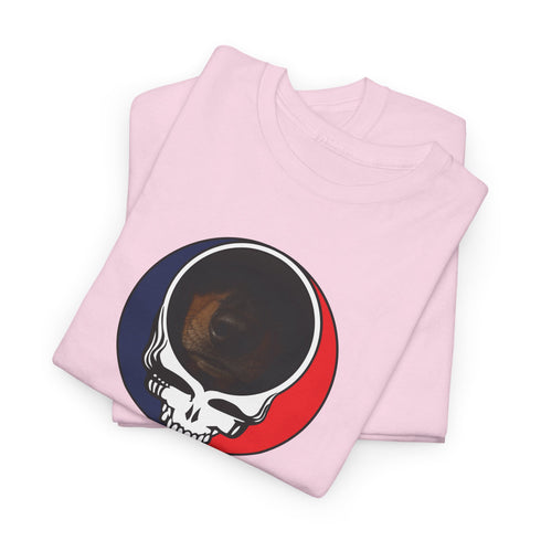 Custom Dog Stealie Unisex Grateful Dead T-Shirt (157)