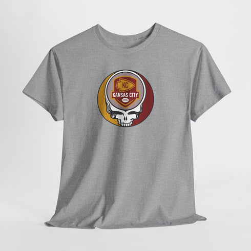 Kansas City Football Stealie T-Shirt - Gridiron Collection