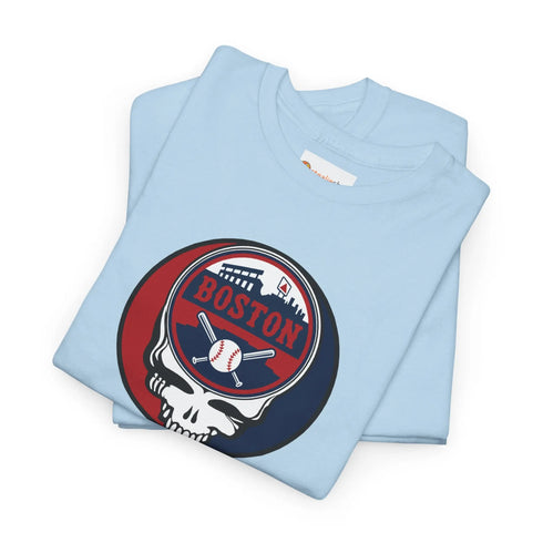 Grateful Dead - Boston Red Sox Grateful Dead Steal Your Face T-Shirt - StealieShop