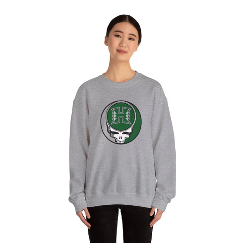 Grateful Dead - University of Hawaii Stealie Crewneck Sweatshirt - StealieShop