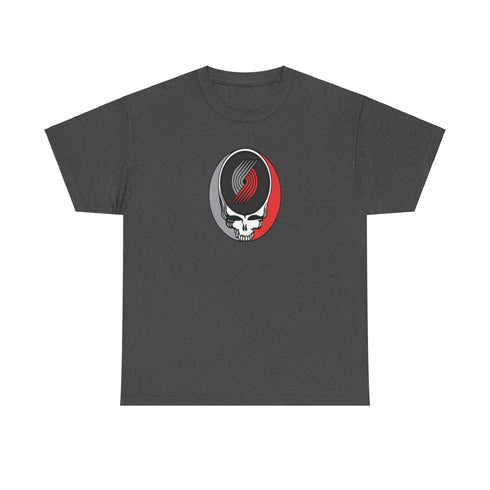 Portland Trailblazers Grateful Dead T-Shirt - NBA - StealieShop