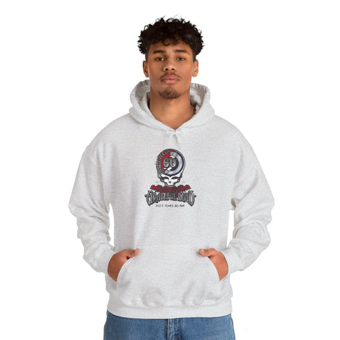 Grateful Dead 60th Anniversary Steal Your Face Hoodie StealieShop