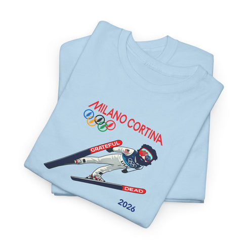 Ski Jumpin' Jerry 2026 Olympics Grateful Dead T-Shirt