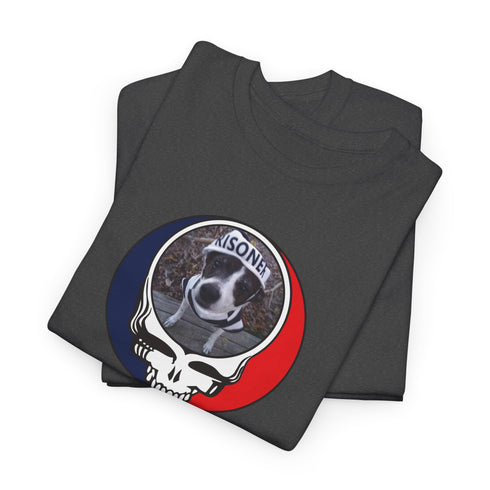 Custom Dog Stealie Unisex Grateful Dead T-Shirt (48)