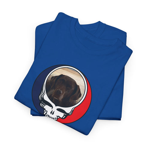 Custom Dog Stealie Unisex Grateful Dead T-Shirt (74)