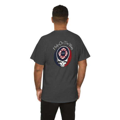 Elizabeth Fire Department Grateful Dead T-Shirt StealieShop