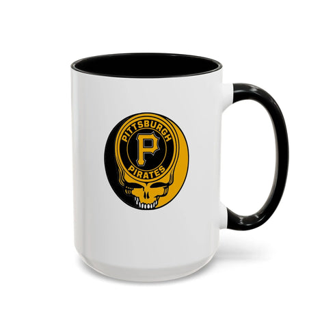 Pittsburgh Pirates Grateful Dead Stealie Coffee Mug (11oz or 15oz) - StealieShop