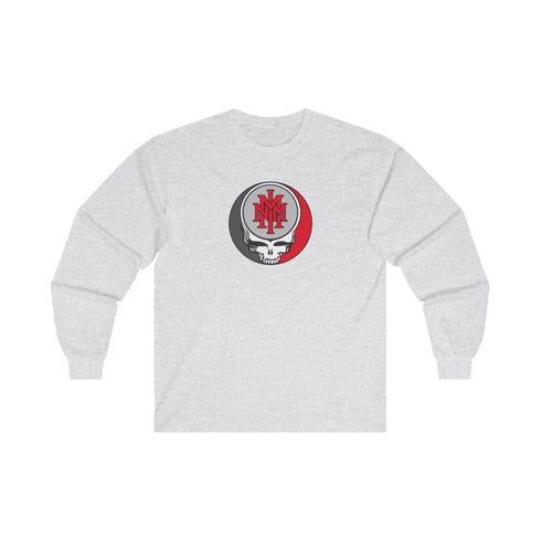 New Mexico Military Institute Grateful Dead Long Sleeve Tee StealieShop