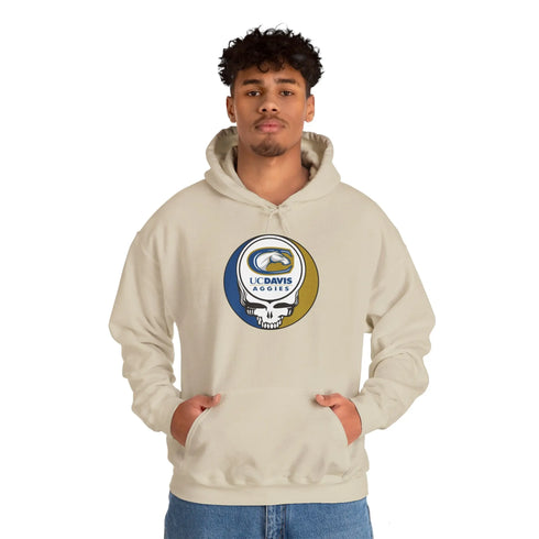 UC Davis Grateful Dead Unisex Heavy Blend Hoodie StealieShop