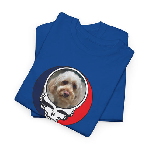 Custom Dog Stealie Unisex Grateful Dead T-Shirt (135)