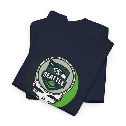 Seattle Football Stealie T-Shirt - Gridiron Collection