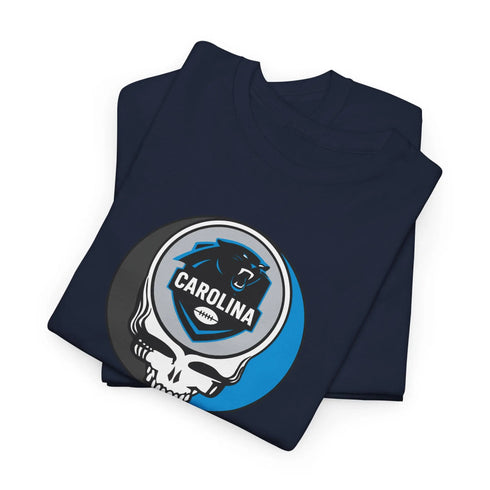 Grateful Dead - Carolina Panthers Grateful Dead Steal Your Face T-Shirt - NFL - StealieShop