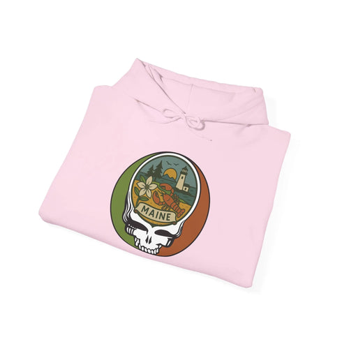 Grateful Dead - Maine State Stealie Unisex Heavy Blend Hoodie - StealieShop