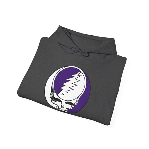 New York University Grateful Dead Hoodie - Hooded Sweatshirt - NYU - StealieShop