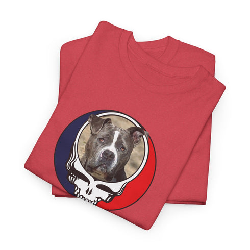 Custom Dog Stealie Unisex Grateful Dead T-Shirt (94)