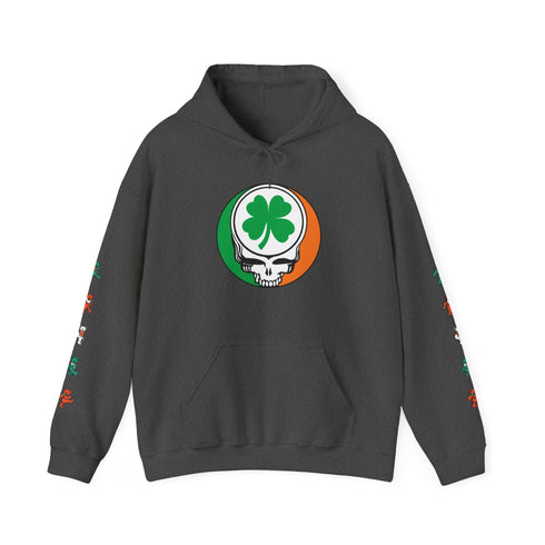 Irish Stealie with Dancing Bears Sleeves Premium Unisex Hoodie